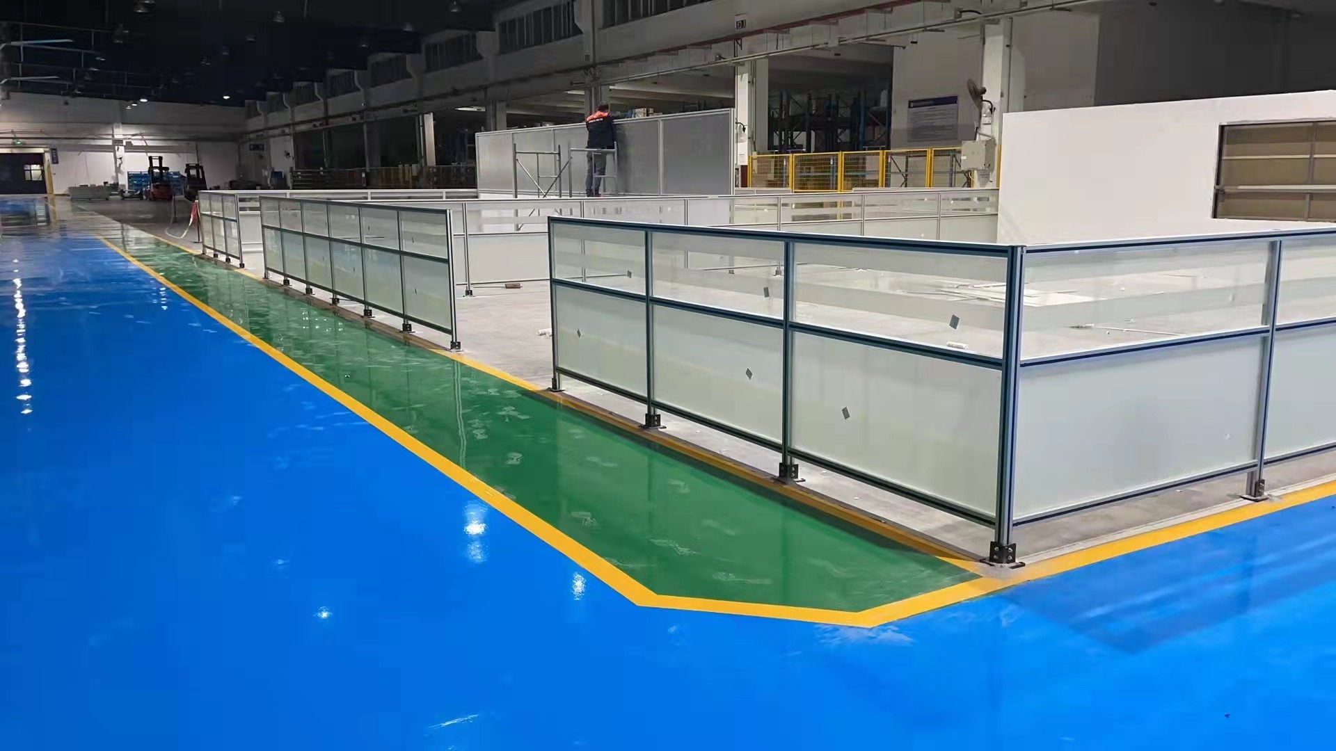 鋁型材鋼化玻璃圍欄 鋁型材鋼化玻璃圍欄